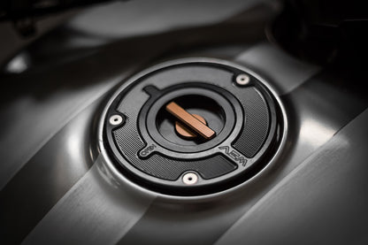 AEM FACTORY - 'ENDURANCE' GAS CAP WITH QUICK RELEASE ACTION FOR DUCATI and MV AGUSTA