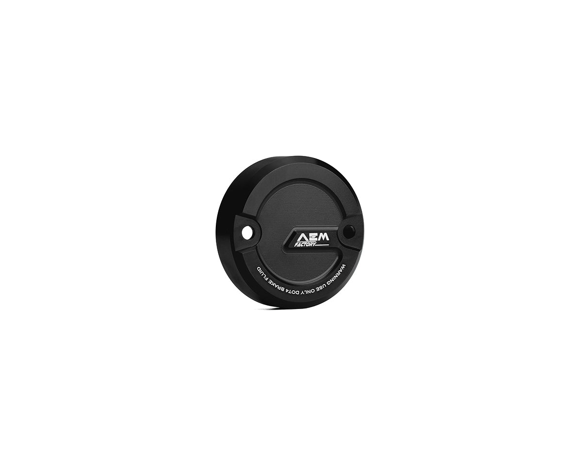 AEM FACTORY - 55MM BILLET REMOTE RESERVOIR CAP (Front and Rear Brake)