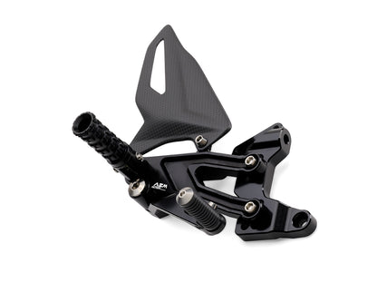 AEM FACTORY - Ducati Panigale V4 / R / S Billet Rearsets (18-24)
