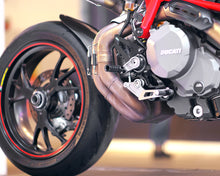 AEM FACTORY Billet rearset kit 'Adventure' for Ducati Hypermotard 950