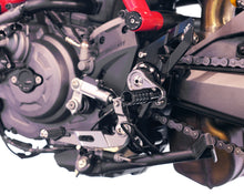 AEM FACTORY Billet rearset kit 'Adventure' for Ducati Hypermotard 950