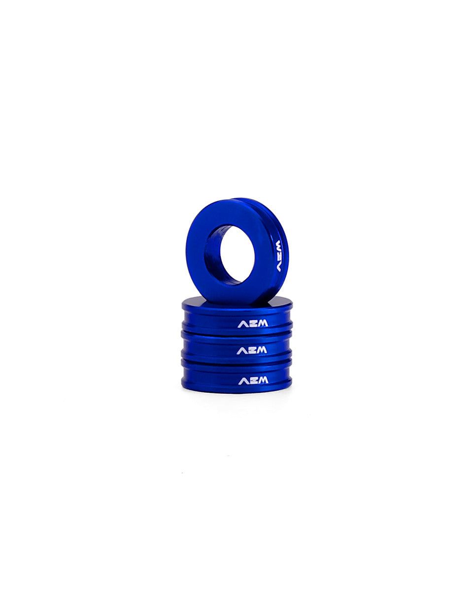 AEM FACTORY - Billet Front Brake Caliper Spacers (kit of 4) - 5mm