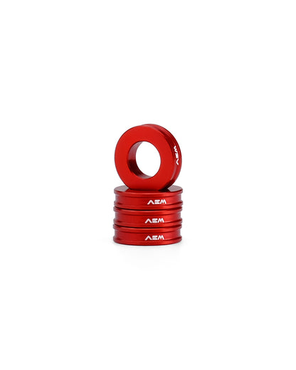 AEM FACTORY - Billet Front Brake Caliper Spacers (kit of 4) - 5mm