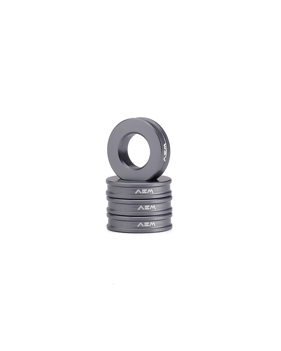 AEM FACTORY - Billet Front Brake Caliper Spacers (kit of 4) - 5mm