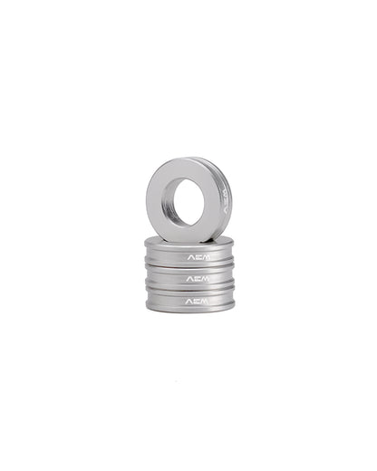 AEM FACTORY - Billet Front Brake Caliper Spacers (kit of 4) - 5mm