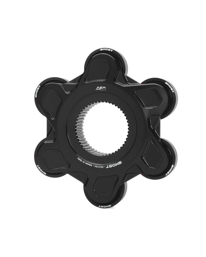 AEM FACTORY - GHOST-6 DUCATI ALUMINUM BILLET LIGHTWEIGHT HUB FLANGE AND CUSH DRIVES for Ducati Panigale / Streetfighter V4 / S / R / Speciale