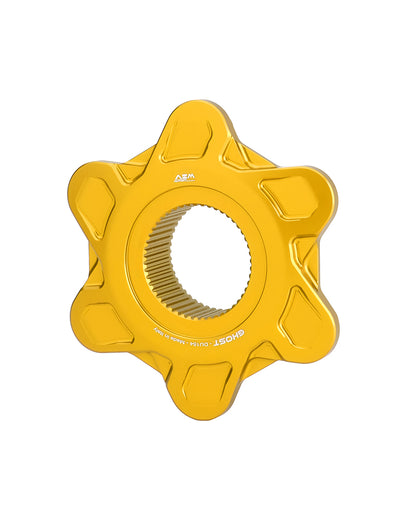AEM FACTORY - GHOST-6 DUCATI ALUMINUM BILLET LIGHTWEIGHT HUB FLANGE ONLY for Large Hub Ducati Models