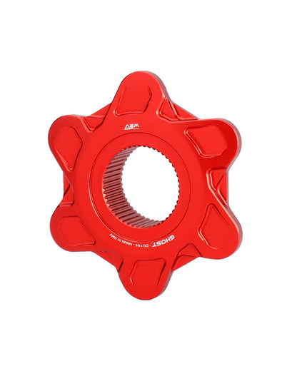 AEM FACTORY - GHOST-6 DUCATI ALUMINUM BILLET LIGHTWEIGHT HUB FLANGE ONLY for Large Hub Ducati Models