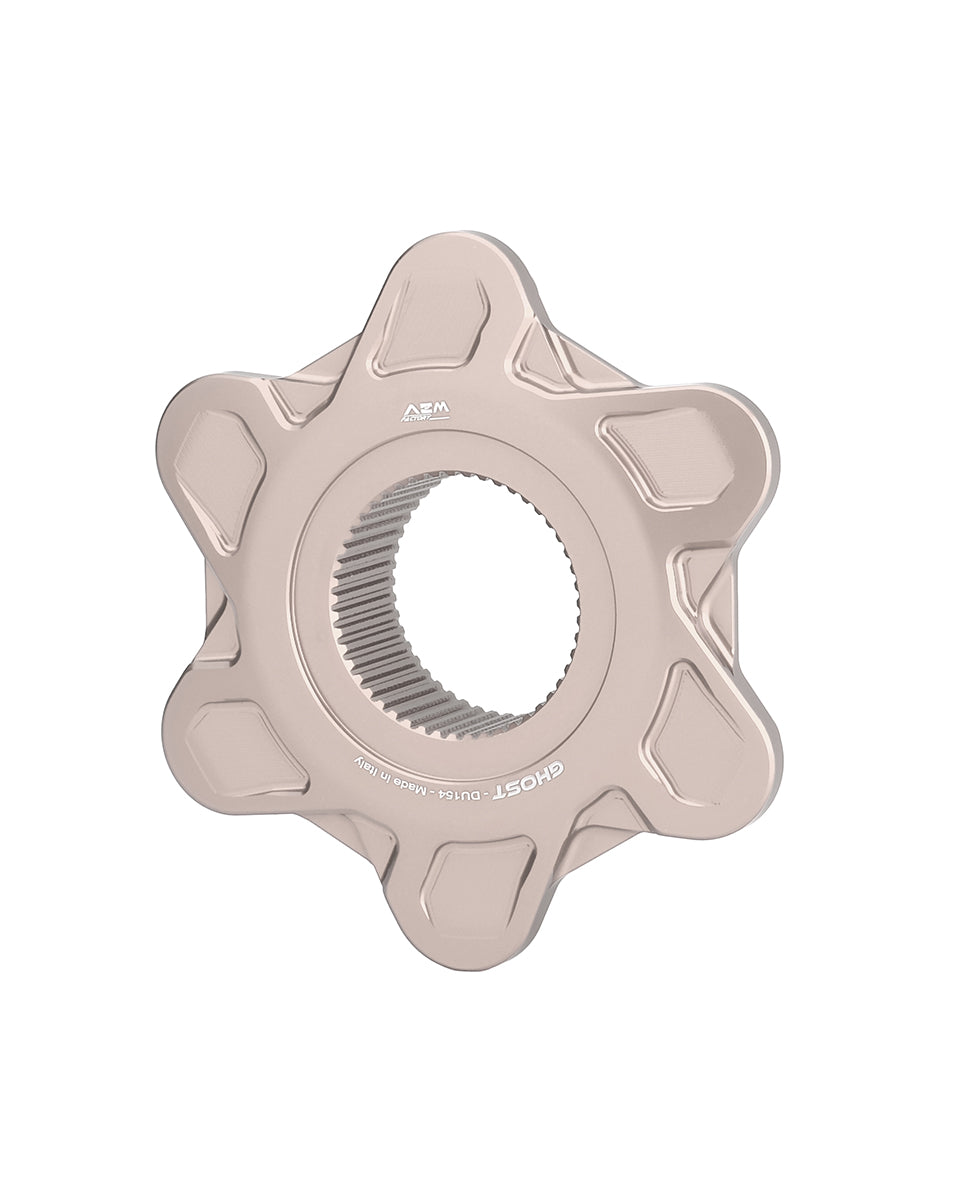 AEM FACTORY - GHOST-6 DUCATI ALUMINUM BILLET LIGHTWEIGHT HUB FLANGE ONLY for Ducati Panigale / Streetfighter V4 / S / R / Speciale