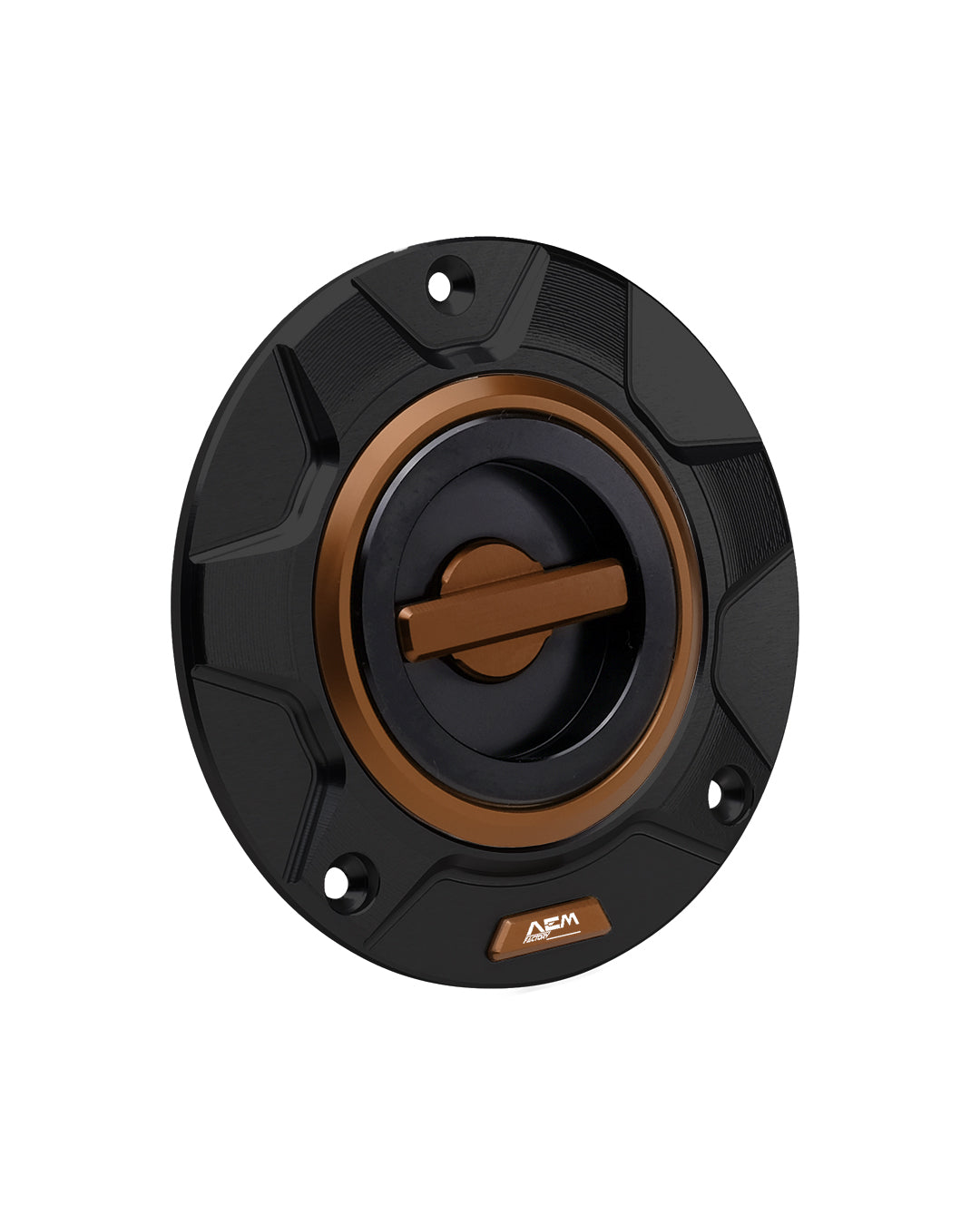 AEM FACTORY - 'GEAR' GAS CAP WITH QUICK RELEASE ACTION FOR DUCATI and MV AGUSTA