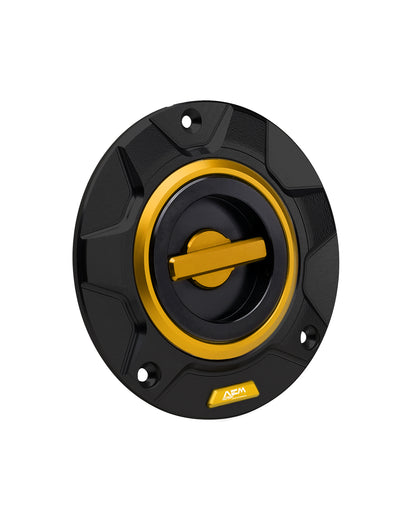 AEM FACTORY - 'GEAR' GAS CAP WITH QUICK RELEASE ACTION FOR DUCATI and MV AGUSTA