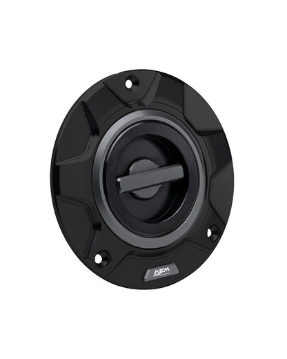AEM FACTORY - 'GEAR' GAS CAP WITH QUICK RELEASE ACTION FOR DUCATI and MV AGUSTA
