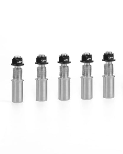 AEM FACTORY - TITIANUM STUDS AND ERGAL NUTS (SET OF 5) FOR DUCATI DUAL SIDED SWINGARM SPROCKET CARRIER