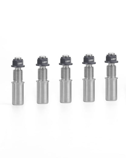 AEM FACTORY - TITIANUM STUDS AND ERGAL NUTS (SET OF 5) FOR DUCATI DUAL SIDED SWINGARM SPROCKET CARRIER