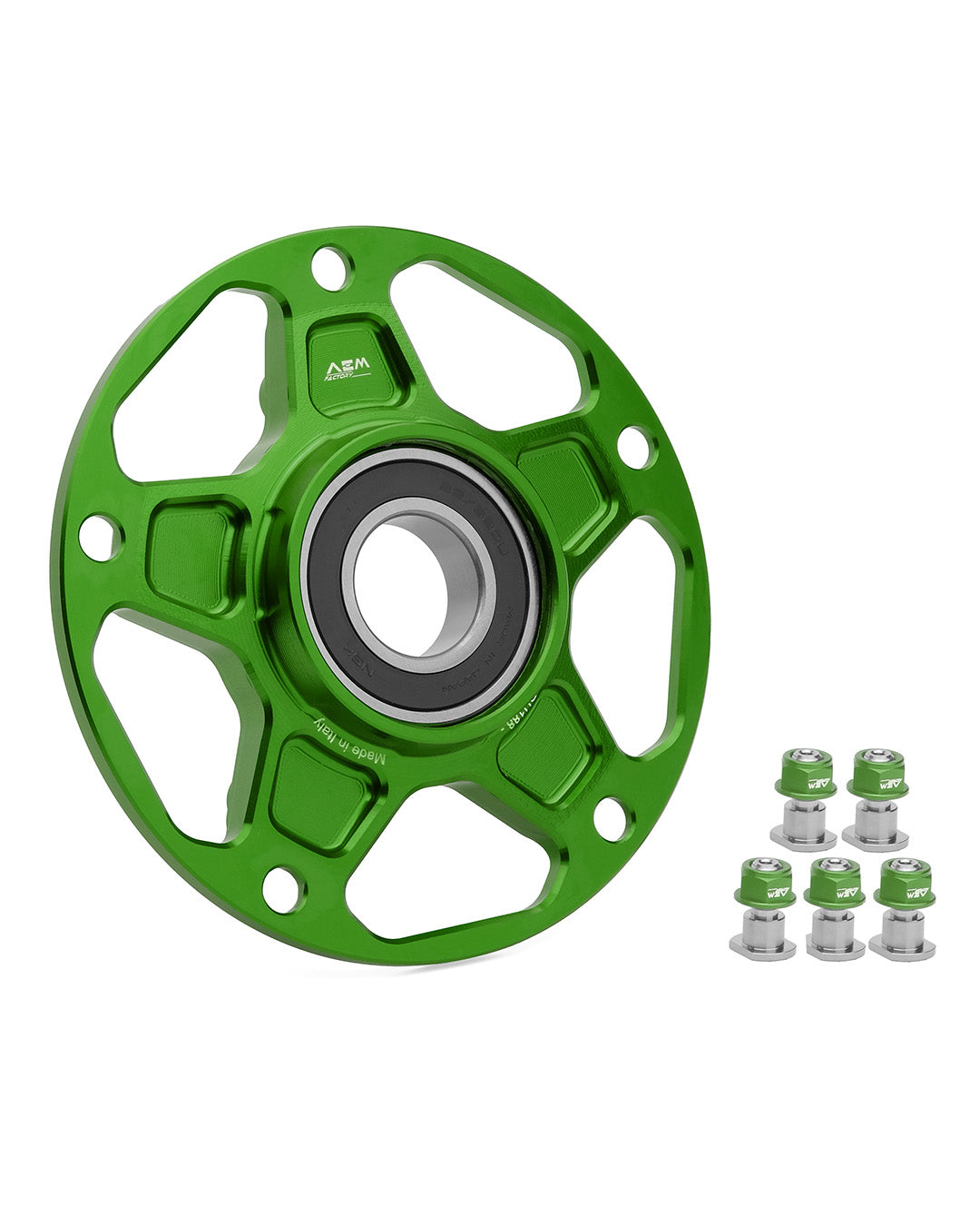 AEM FACTORY Aluminum Quick Change Carrier for Ducati Pangiale / Streetfighter V4 (2025+) - OZ Wheels