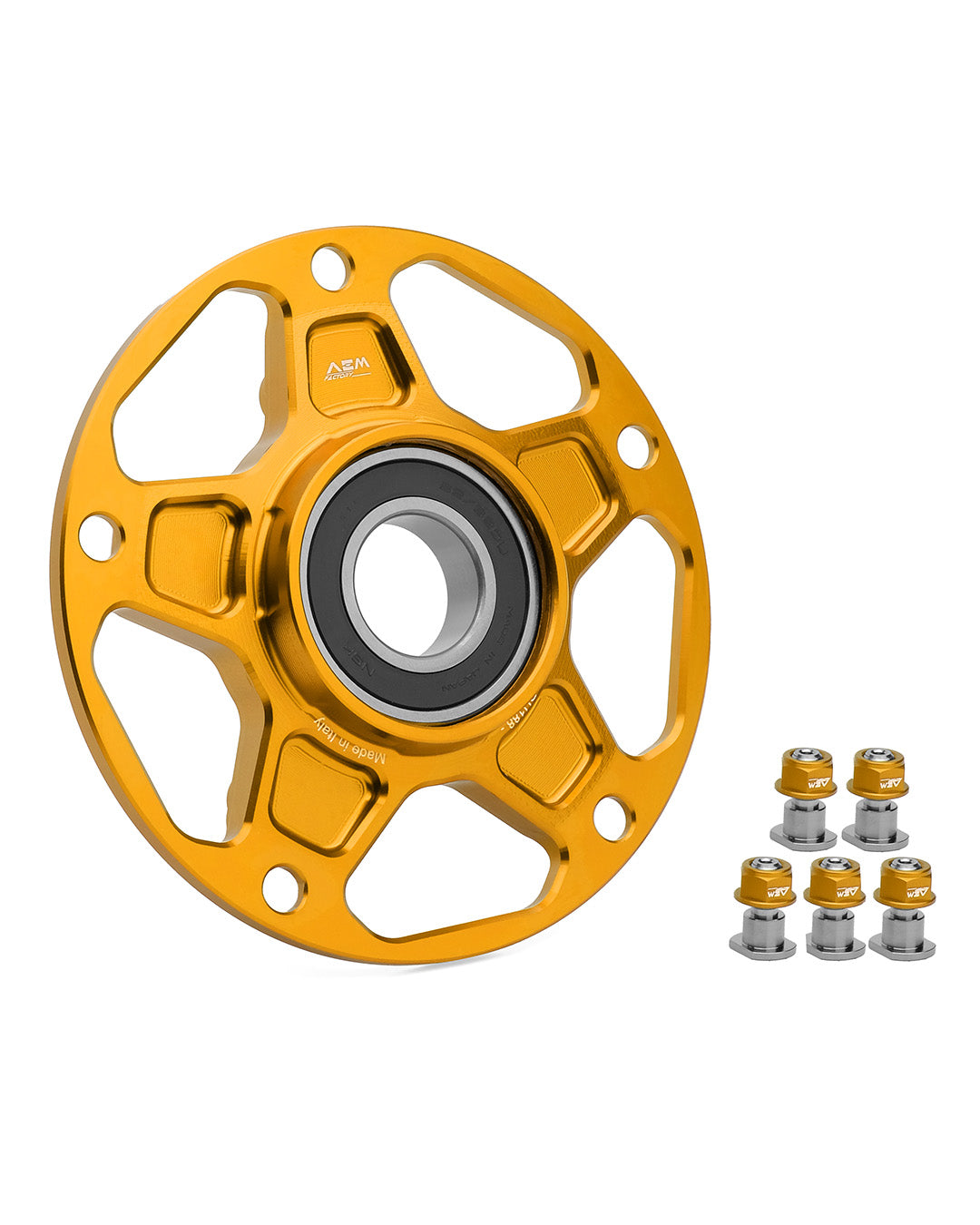 AEM FACTORY Aluminum Quick Change Carrier for Ducati Pangiale / Streetfighter V4 (2025+) - OE Wheels