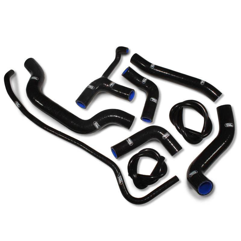 SamcoSport 9 Piece Silicone Coolant Hose Set For Ducati Monster 1200 / S / R / 821 (Euro 3)