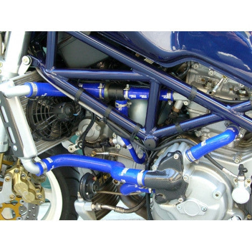 SamcoSport 7 Piece Silicone Coolant Hose Set For Ducati Monster S4 / S4R (2001-06)