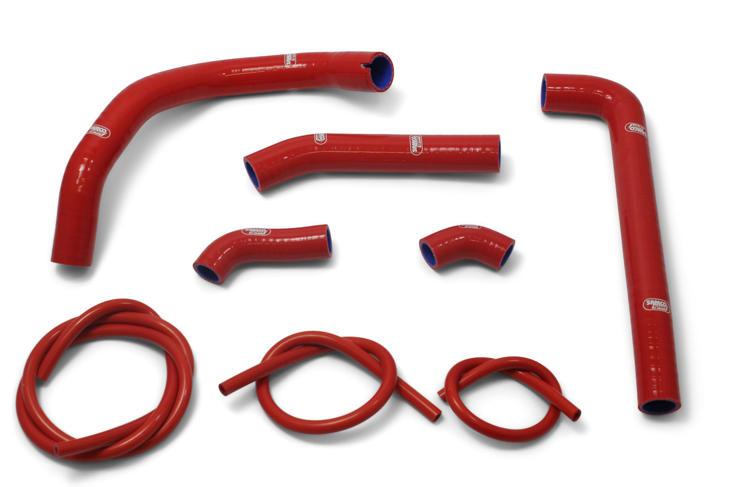 SamcoSport 8 Piece Silicone Coolant Hose Set For Ducati Streetfighter V2