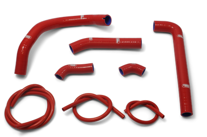 SamcoSport 8 Piece Silicone Coolant Hose Set For Ducati Streetfighter V2