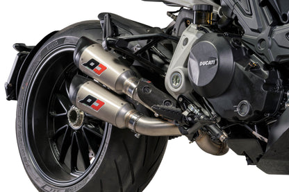 QD Exhaust Dual GunSHot 2-1-2 Exhaust - DUCATI DIAVEL 1260