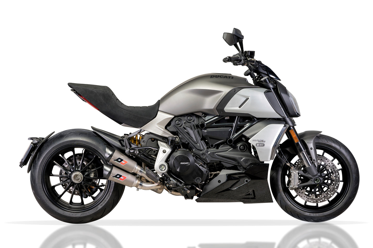 QD Exhaust Dual GunSHot 2-1-2 Exhaust - DUCATI DIAVEL 1260