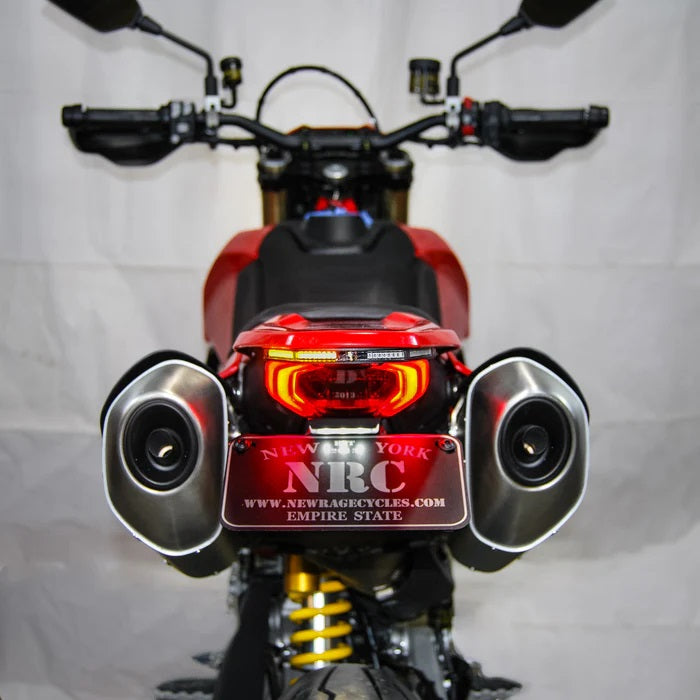 New Rage Cycles (NRC) Ducati Hypermotard 698 Mono Fender Eliminator and Rear Turn Signals