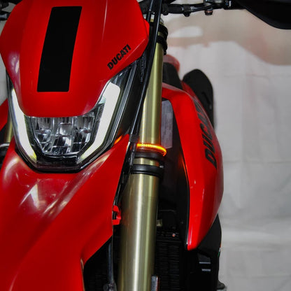 New Rage Cycles (NRC) Ducati Hypermotard 698 Mono Front Turn Signals