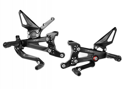 Bonamici Racing Aluminium Rearsets for the Ducati Panigale V4/V4 R/V4 S 2018-2023