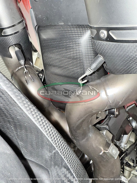 Carbonvani Carbon Fiber Lower Tank Cover for Ducati Panigale V4 (2025+)