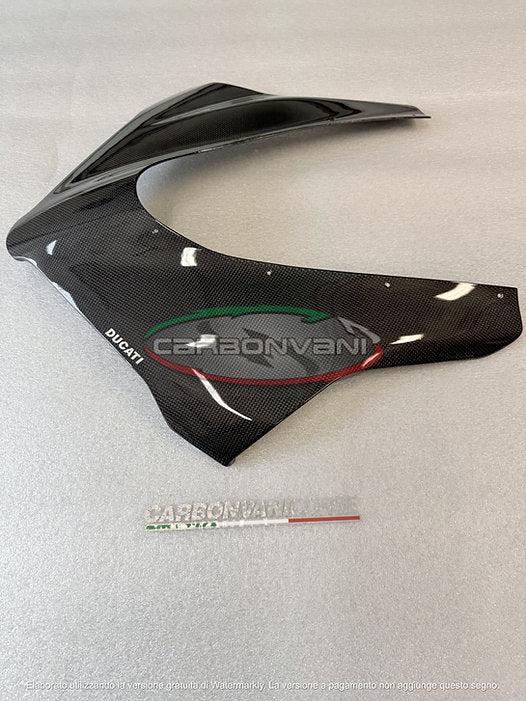Carbonvani - Ducati Panigale V4 / S Carbon Fiber Upper Front Fairing (2025+)
