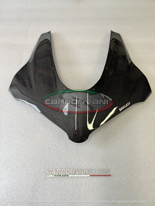 Carbonvani - Ducati Panigale V4 / S Carbon Fiber Upper Front Fairing (2025+)