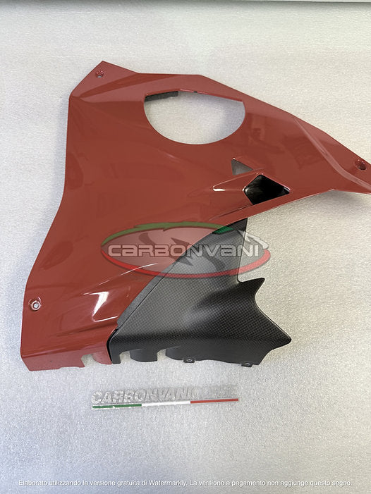 Carbonvani - Ducati Panigale / Streetfighter V4 Carbon Fiber Exhaust Delete Inserts (2025+)