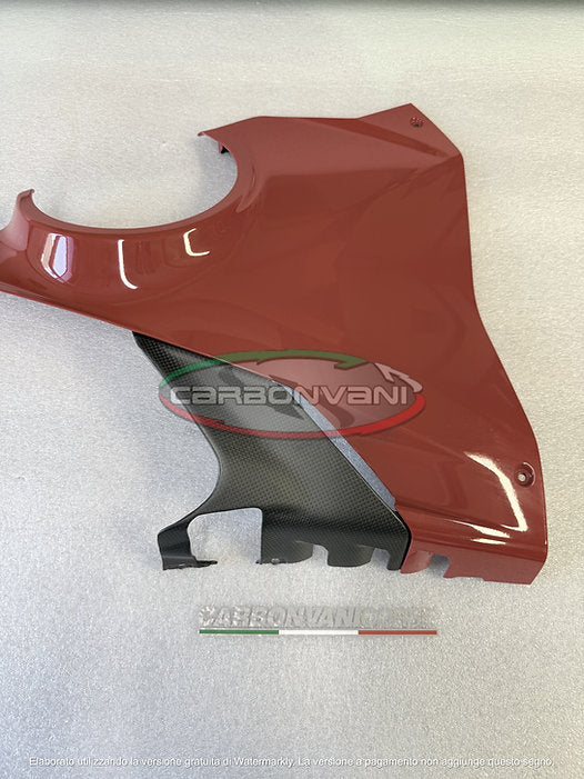 Carbonvani - Ducati Panigale / Streetfighter V4 Carbon Fiber Exhaust Delete Inserts (2025+)