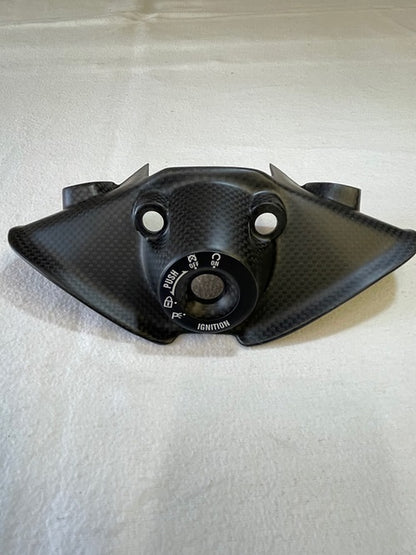Carbonvani Carbon Fiber Key Guard for Ducati Panigale V4 (2025+)