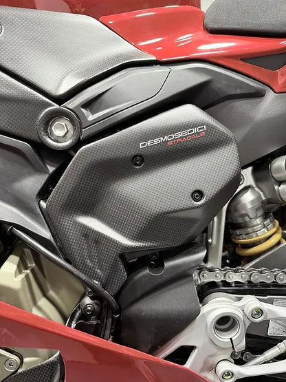 Carbonvani Carbon Fiber 2 Piece Vertical Cylinder Cover Kit for Ducati Panigale / Streetfighter V4 (2025+)