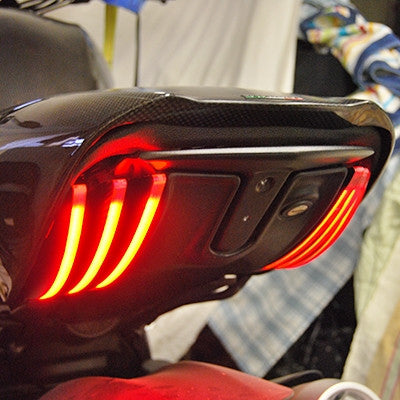 New Rage Cycles (NRC) Rear Turn Signals for the Ducati Diavel
