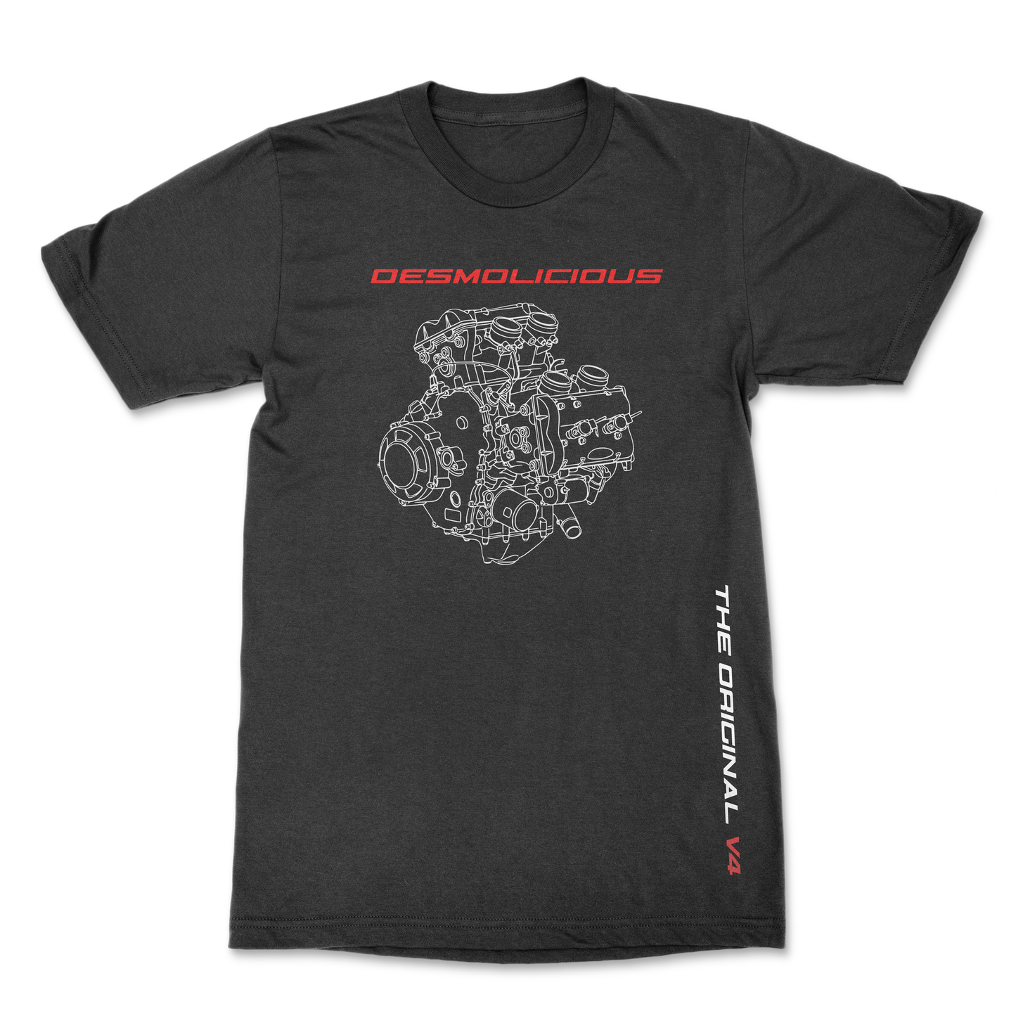 BellissiMoto "DESMOLICIOUS" Desmosedici Engine T-Shirt
