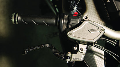 AEM FACTORY - DUCATI DIAVEL & XDIAVEL BILLET BRAKE AND CLUTCH RESERVOIR CAPS