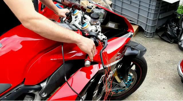 Domino Ride-By-Wire (RBW) RACING Throttle for Ducati Panigale / SF V4 / V2, Diavel 1260, XDiavel and more!