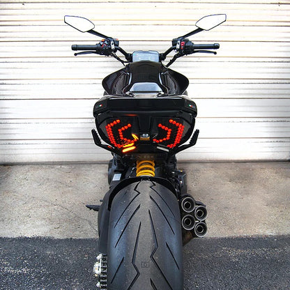 New Rage Cycles (NRC) Fender Eliminator for the Ducati Diavel V4