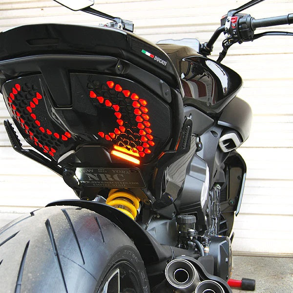 New Rage Cycles (NRC) Fender Eliminator for the Ducati Diavel V4