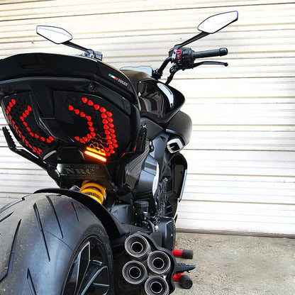 New Rage Cycles (NRC) Fender Eliminator for the Ducati Diavel V4