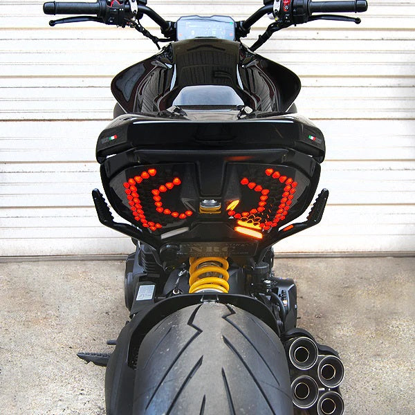 New Rage Cycles (NRC) Fender Eliminator for the Ducati Diavel V4