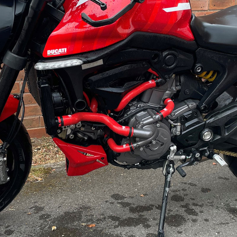 SamcoSport 11 Piece Silicone Coolant Hose Set For Ducati Monster 937 / 937+