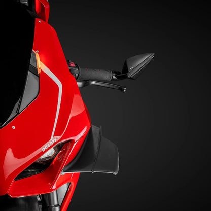 DB Race FLY Mirror Delete Sequential Indicators for the Ducati Panigale V4 / V2 (18-24)