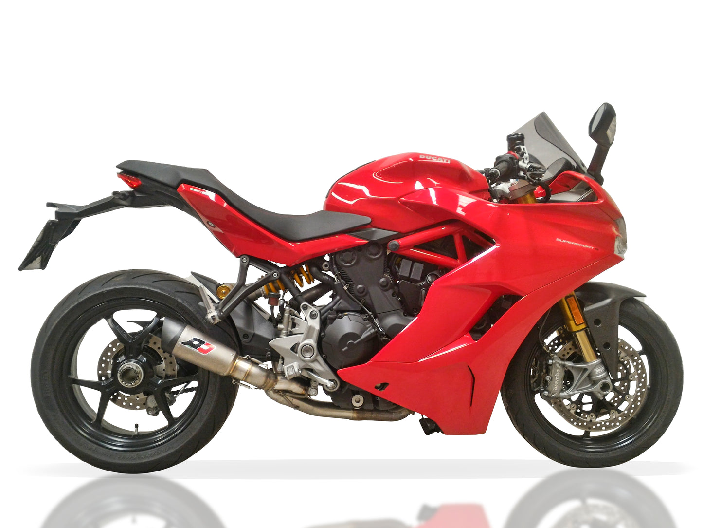 QD Exhaust Gunshot 2-1 3/4 system for the Ducati Supersport 939 /950 - ADUC0500013