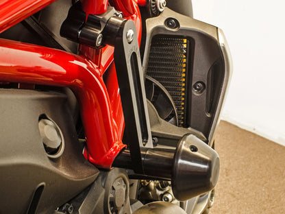 WOODCRAFT Ducati Monster 821  1200 Frame Slider Base Kit Assembly Complete with 50-1599 Pucks