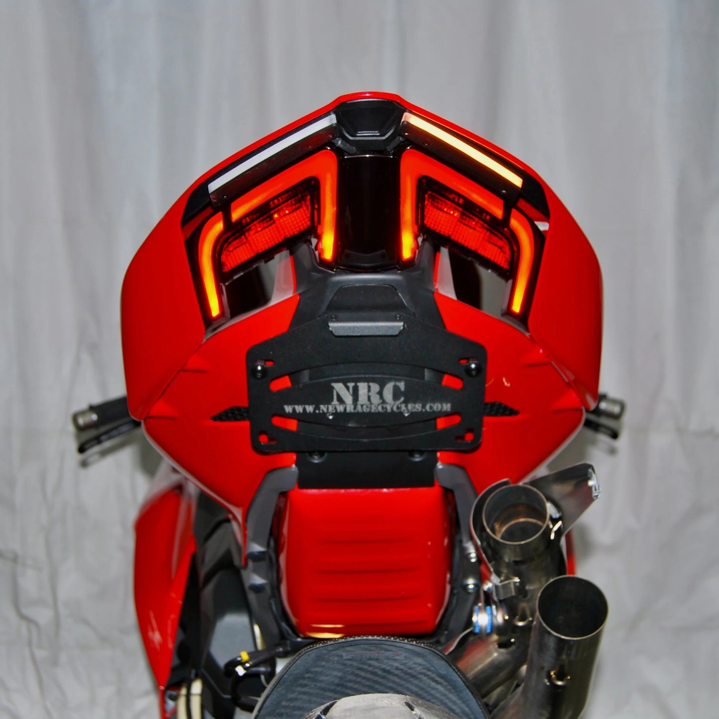 New Rage Cycles (NRC) Fender Eliminator for the Ducati Panigale / Streetfighter V4 (2025+)