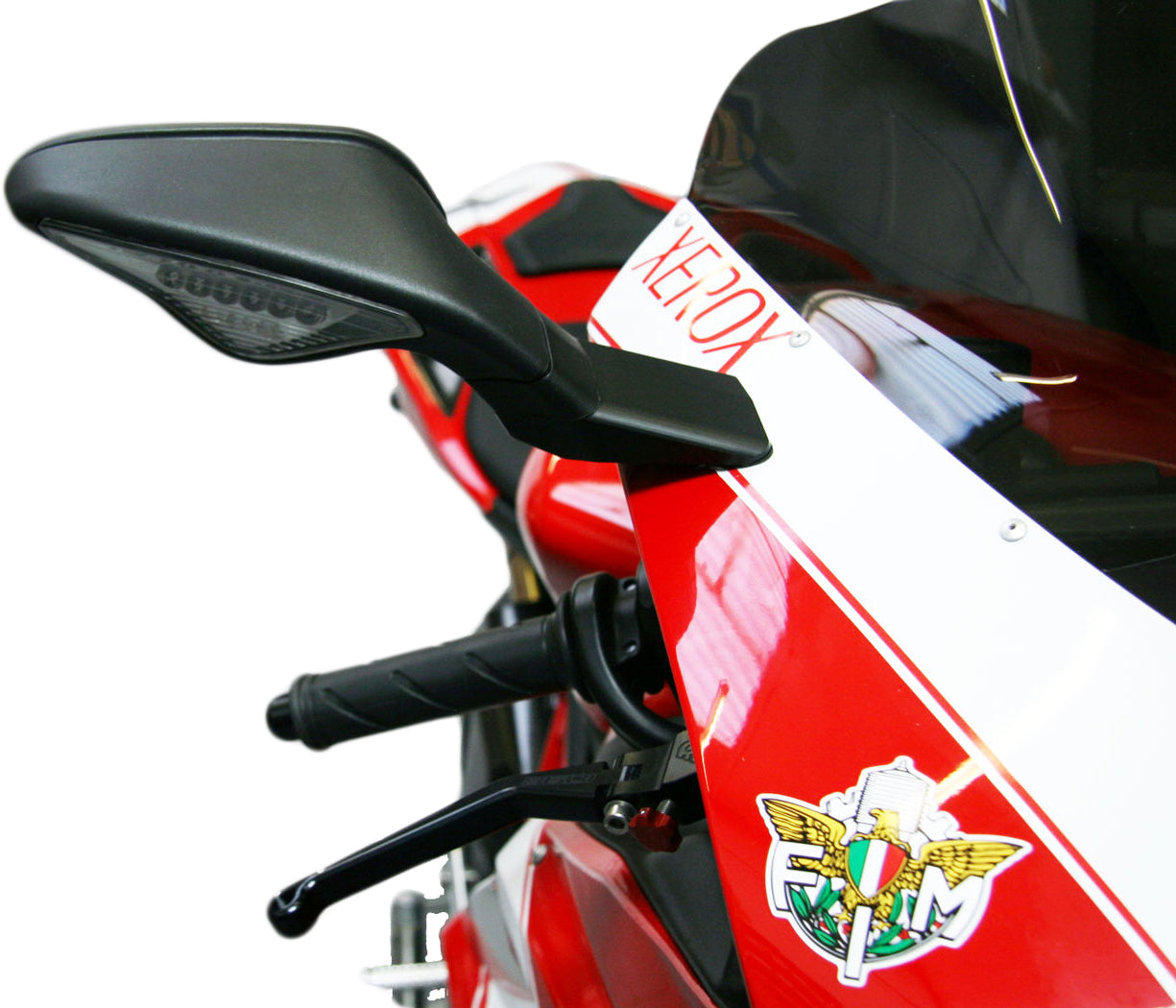 Oberon Mirror Extenders for the Ducati 1198 / 1098 / 848